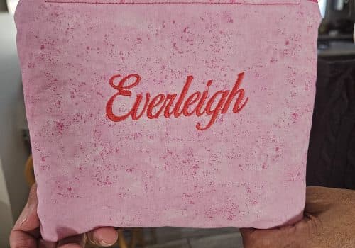 Personalized promotional gift pouch